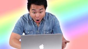 Girl Watches Sneaky Guy - Straight Guys Watch Gay Porn