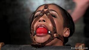 bondage ebony anal - Ebony In Chair Bondage Anal Hooked | Bondage - F97 - XFREEHD