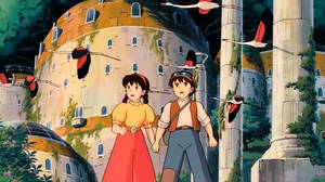 Fake Animated Girl Meets World - Castle in the Sky (1986)