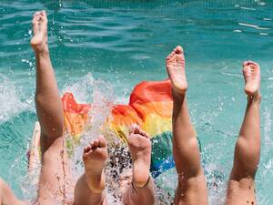 Amateur Drunk Group Sex - A moment that changed me: a lesbian pool party taught me how to be a better  person | Life and style | The Guardian