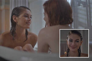 Model Sierra Mccormick Porn - American Horror Story turns up the heat as Kaia Gerber strips naked for  steamy bath scene with Sierra McCormick | The Sun