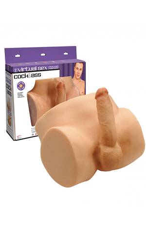 cyberskin cock - Virtual Sex Featherweight Cyberskin Cock & Ass - TS1074957