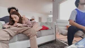 friends fuck his girlfriend - Fucking My Friends Girlfriend While Her Boyfriend Watching TV Porn Video