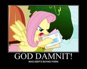 Encouragement Porn Comic Fluttershy - WHO KEEP'S BUYING PORN!