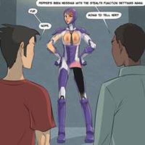 Iron Man Armored Adventures Roberta Porn - Iron Man Hentai