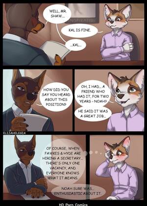 Furry Secretary Porn Comic - Office Resources - Job Interview comic porn | HD Porn Comics