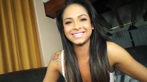 brazilian tranny facial - Brazilian Shemale Kelly Costa Bareback