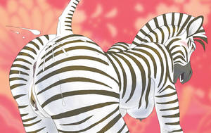 Anthro Mare Pussy - all_fours anal anthro anus ass black blush breasts brown_eyes cum  cum_on_ass cumshot equine female furry horse