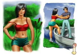 Boat Cartoon Porn - Deep throat in the boat - Sex Comics @ Hard Cartoon Porn