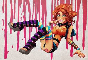 monster high cartoon sex nude - howleen wolf