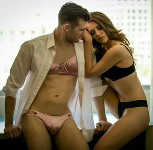Male Lingerie Porn - \