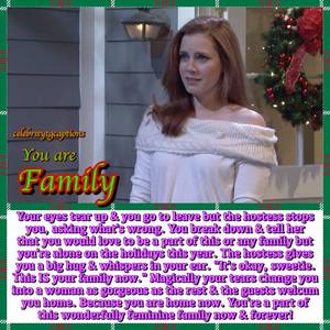 Christmas Family Porn Captions - A Big Family Christmas! (Celebrity TG Captions Game)