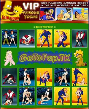 famous toons gwen - Ben 10 With Gwen - 16 adult