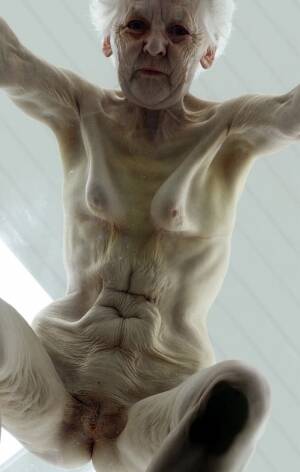Disgusting Granny Porn - Wrinkled old granny shows off her disgusting body - Porned Up!
