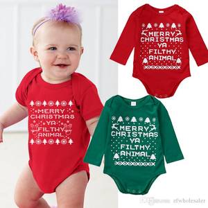 Boys Playing Porn - 2018 Christmas Baby Rompers Suit Unisex Toddler New Year Clothing Porn  Little Boys Girl Onesies Infant Merry Romper Boutique Kids Clothes Next  From ...