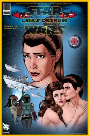 lesbain cartoon porn princess leia - Leia's Despair (Star Wars) [Pegasus Smith] Porn Comic - AllPornComic