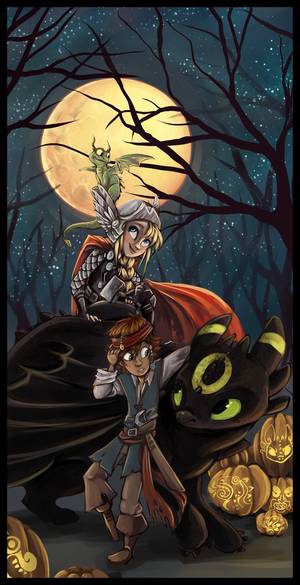 Dreamworks Animation Porn - How to train your dragon - Halloween