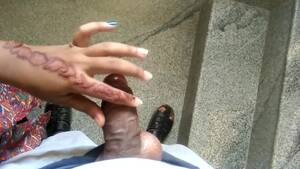 indian handjobs in public - Risky Public Indian Handjob In Appartment Staircase - YOUX.XXX