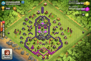 Clash Of Clans Porn - The best clash of clans base layout