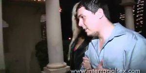 Big Black Cock Party - Cuckold Barbie Sinclair Sucks Big Black Cock At X-Mas Party