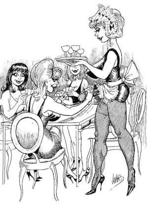 Dildo Porn Drawings - Bill ward drawings. Nylon xxx gals, free nylon porno, free stockings sex,