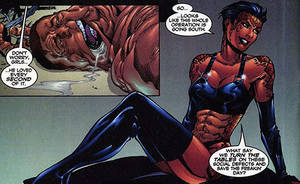 Nightcrawler X Angel - (Uncanny X-Men I#406) - Back in Paris, Jubilee and Husk were trying to  fight off the Blob, when Stacy X entered the scene and used her pheromone  control to ...