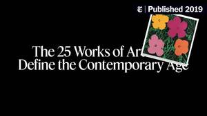 forced double dildo asian - The 25 Works of Art That Define the Contemporary Age - The New York Times