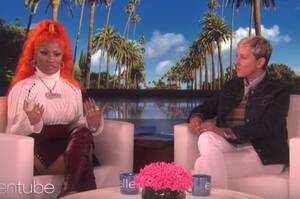 nicki minaj lesbian sex fucking - Ellen DeGeneres Asked Nicki Minaj About Her Sex Life And She Had A Powerful  Message For All Women