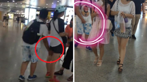 Groped On The Subway - Pervert Groped Women in Subway Station, Own Father Catches Him and Takes  Him to the Police - WORLD OF BUZZ