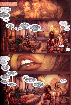 Black Widow Iron Man Cartoon Porn - Black Widow and Tony Stark Sex tape (The Ultimate 3 #1) : r/comicbooks