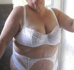 big fat old lingerie - Big fat granny in white lingerieâ€¦love that big soft belly and large  breasts. Pure delight for mouth and hand.Find your older lover here Tumblr  Porn