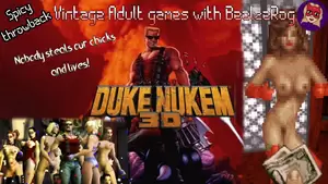 Duke Nukem Forever Porn - SPICY THROWBACK: DUKE NUKEM WITH ADULT MOD. VINTAGE PORN GAMES SERIES -  Spicygaming