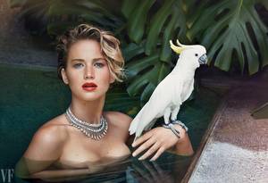 Catching Fire Jennifer Lawrence Porn - Jennifer Lawrence Poses for Vanity Fair. BIRDS OF PARADISE