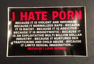 I Hate Porn - Why I hate porn : r/NoFap