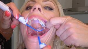 Mouth Dental - Inside My Mouth - Silvia And Brittany Have A Dental Checkup (MOBILE) Porn  Video