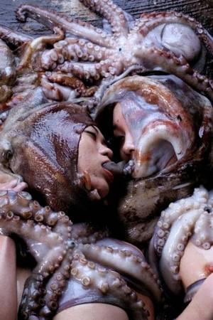 A Real Squid Porn - He's like the Japanese Matthew Barney, if Matthew Barney had a sealife  fetish. Check