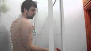 group nude shower scene movie - This Nude male shower been masturbating