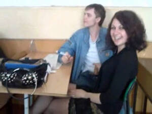 handjob during class - Very naughty students have fun during the lecture - handjob, amateur porn  at ThisVid tube