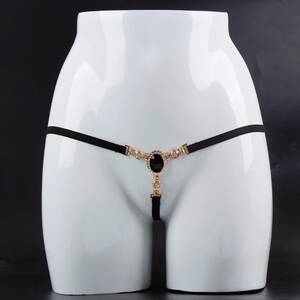 black diamond panties - Sexy Lingere Black Diamond Decorated Porn Sexy Panties Crotchless Panties  Micro Mini Thong Sex Wear For Women - AliExpress