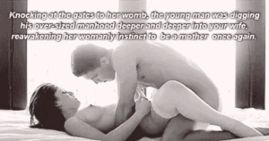 Bride Breeding Porn Captions - The Best Hotwife Breeding Gif Captions - Cuckold Club