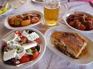 Greek Island Porn - Greek Food - Santorini, Greece