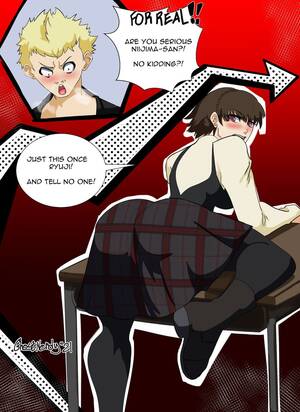 Makoto Porn - Makoto's Gift Porn Comics by [Ghost Nerdy] (persona,Persona 5) Rule 34  Comics â€“ R34Porn