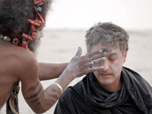 Indian Untouchable Caste Captions - â€œBelieverâ€ host Reza Aslan has ashes smeared on his face by an Aghori  ascetic who takes part in extreme displays of defilement. Photo courtesy of  CNN