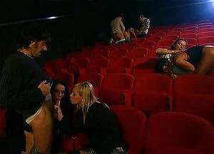 group sex in cinema - Watch Group sex at cinema [classic] - Ellen Saint, Retro, Group Sex Porn -  SpankBang