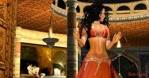 3d Porn Belly Dancer - FANTASY GIRL RED BELLY DANCER watch online
