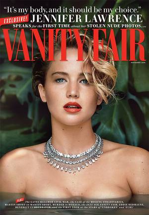 Caption Porn Milk Theft - Exclusive: Jennifer Lawrence Speaks About her Stolen Photos | Vanity Fair