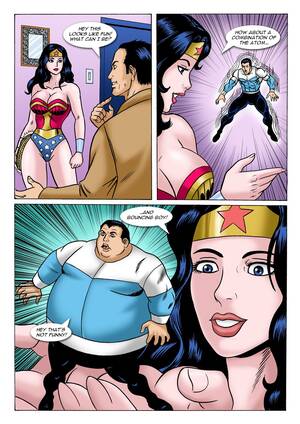 Funny Wonder Woman Porn - Super Hero Party comic porn | HD Porn Comics