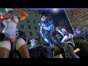 Monster Bestiality Porn - Rule34 Overwatch Mercy Tracer D.va Source Filmmaker 3D porn hentai bestiality  monsters