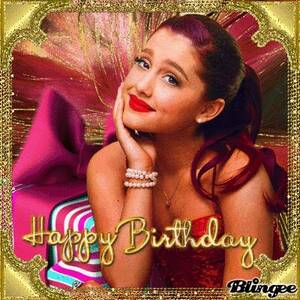 Ariana Grande Porn Captions Animation - Ariana Grande- Happy Birthday | Ariana grande birthday, Ariana grande,  Ariana