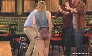 Bridgit Mendler Tits - ... scorching hot ass. Her cheeks were on full display while she wrestled  with the fabric to save her modesty. Luckily, it took quite some time to  get down.